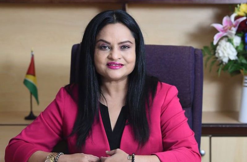 Dr. Vindhya Persaud, during her presentation to the UN meeting on Tuesday
