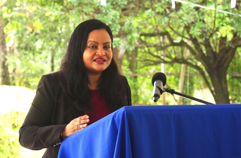 Minister of Human Services and Social Security, Dr. Vindhya Persaud