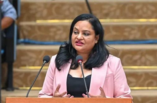 Minister of Human Services and Social Security, Dr Vindhya Persaud, MP