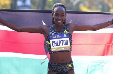 Viola Cheptoo Lagat finished second in last year's New York Marathon on what was her debut over the distance