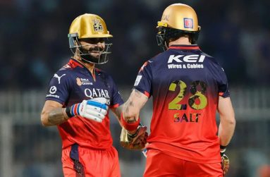 Virat Kohli and Phil Salt added an opening stand of 95 for Royal Challengers Bengaluru