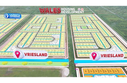 Approximately 400 families recently allocated house lots in Vriesland and Laurentia Catherina eagerly participated in a site visit and virtual tour of the developing housing schemes with Minister within the Ministry of Housing and Water, Susan Rodrigues and technical staff of the CH&PA on Friday