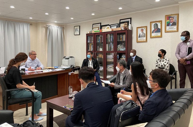 Officials from GRA and the Korea Customs Service during their recent meeting