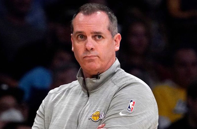 Frank Vogel’s Los Angeles Lakers won 33 of their matches, but lost 49 in a season which saw them finish 11th in the Western Conference