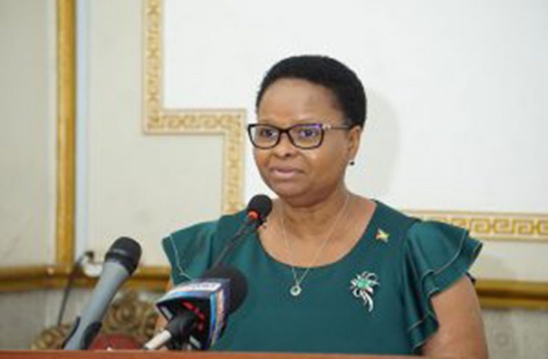 Public Health Minister, Volda Lawrence