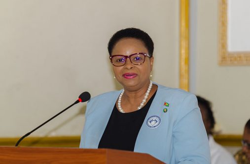 Minister of Public Health, Volda Lawrence