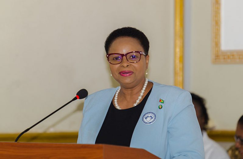 Minister of Public Health, Volda Lawrence