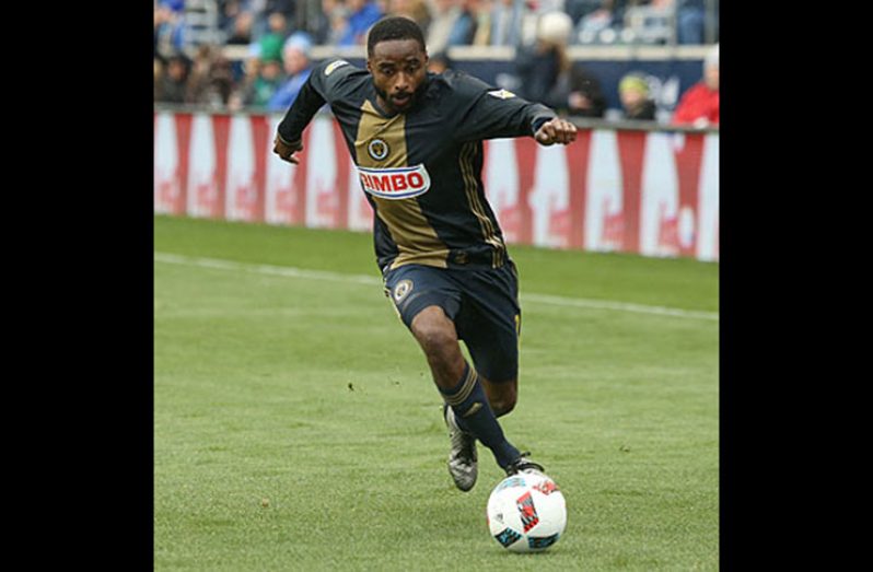 Philadelphia Union’s Warren Creavalle will be key for coach Wayne Dover in tonight’s game against Trinidad.