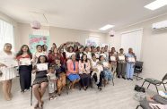 Fifty-one women-survivors received certificates of completion from the Entrepreneurship Certificate Course offered through the Ministry of Human Services and Social Security’s WIIN programme