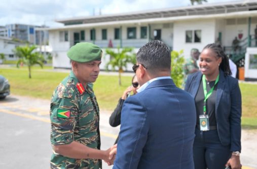 Brigadier Khan in a statement, on Friday, said at Base Camp Ayanganna during the Joint Services voting process, he responded to an act of courtesy in greeting a candidate who initiated a handshake.