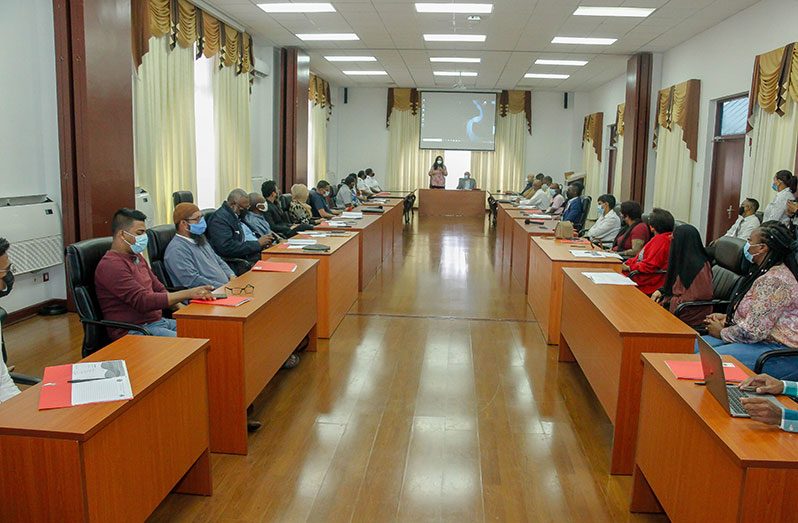 The one-day workshop was hosted at the Arthur Chung Conference Centre, Liliendaal, East Coast Demerara
