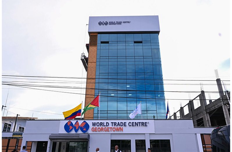 The headquarters of the World Trade Centre, Georgetown, in Kingston