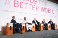 Minister Waldron was part of a panel that tackled a number of challenges and initiatives in global commerce