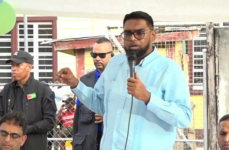 President Dr Irfaan Ali