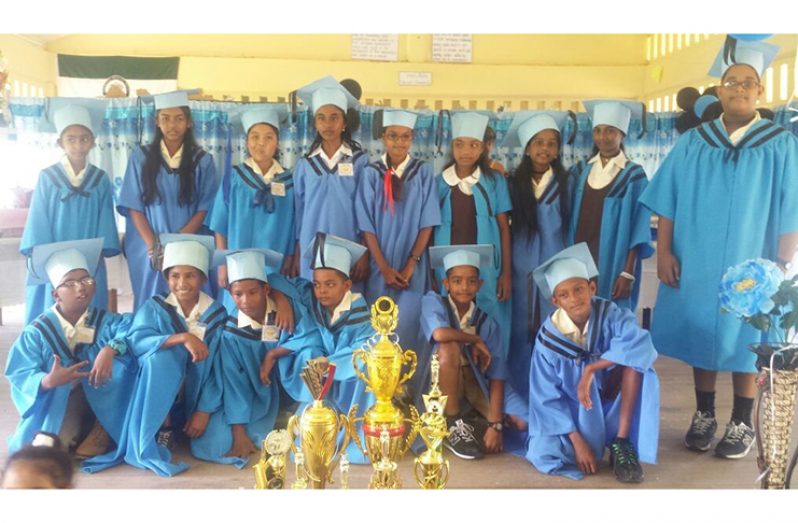 The children who graduated from Maria’s Pleasure Wakenaam Islands