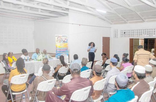 The ERC engaged residents of Wales and neighbouring communities in a lively stakeholder consultation on Wednesday, October 28, 2026, at the Toevlugt/Patentia Neighbourhood Democratic Council (NDC), Region Three