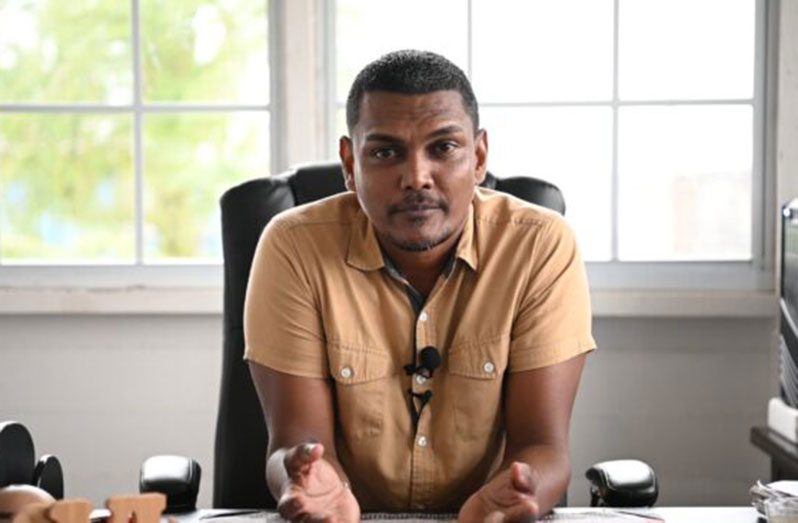 Director of Solid Waste Management Walter Narine