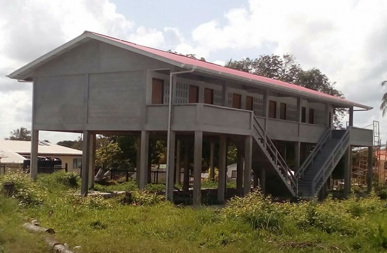 The newly-constructed Waramuri Secondary School