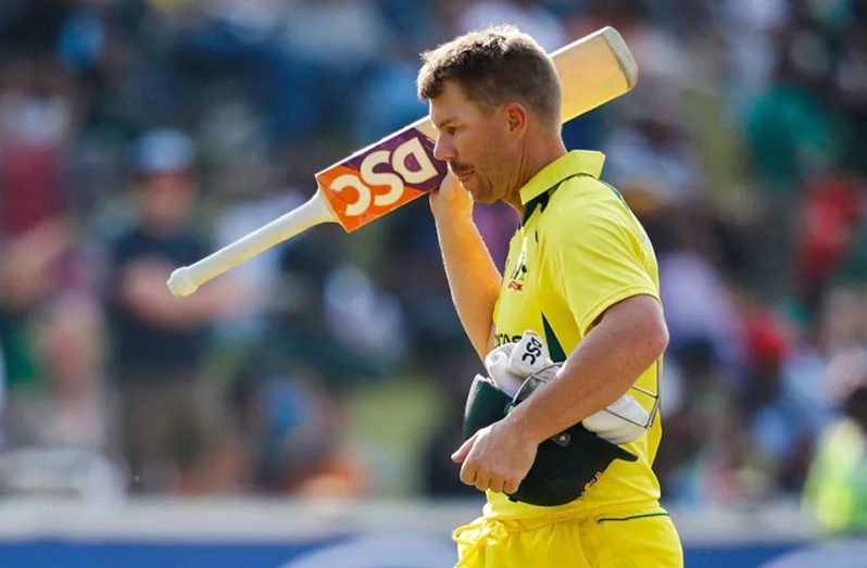 David Warner scored a record 46th hundred as an opener in all international cricket