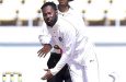 Left-arm spinner Jomel Warrican finished with match figures of 8-161