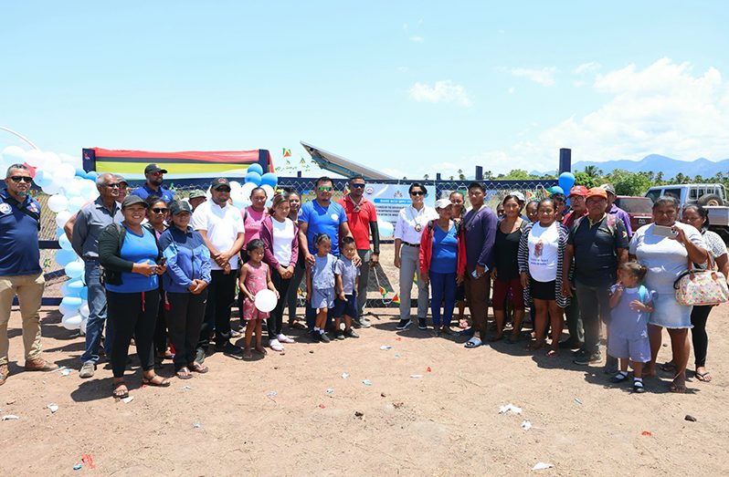 Some 96 per cent of the population in the village of Quarrie, Region Nine, now has access to potable water following the commissioning of a $24 million well at Buru