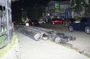 The Guyana Water Incorporated (GWI) has started replacing transmission mains along the Avenue of the Republic and High Street