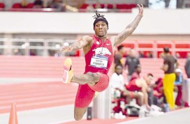 Wayne Pinnock of Jamaica claimed silver in the long jump at the Paris Olympics