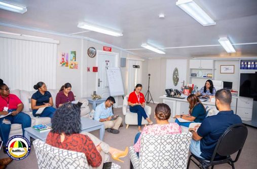 Minister of Human Services and Social Security Dr. Vindhya Persaud met with the We Lift 6 committee to begin preparations for what is expected to be the event’s biggest staging to date (Photo: MHSSS/Facebook)