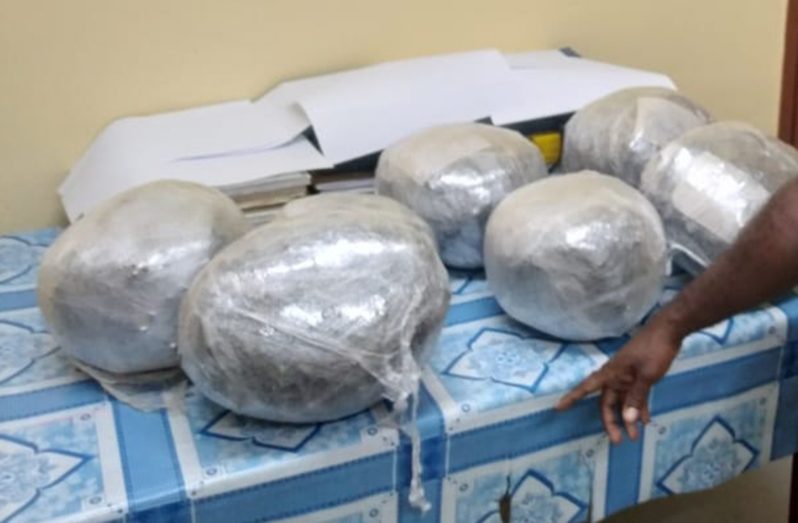 The seized cannabis