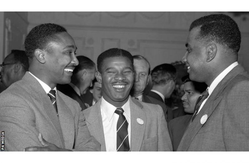 From left: Frank Worrell, Everton Weekes and Clyde Walcott - the 'Three W's' - were part of a legendary West Indies team.