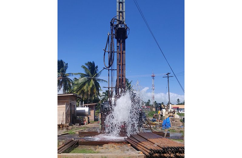 One of the many wells drilled by GWI countrywide