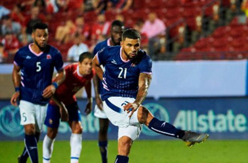 Bermuda striker Nahki Wells.