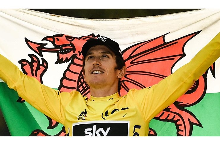 Geraint Thomas is the first Welshman to win the Tour de France(Sky Sports)