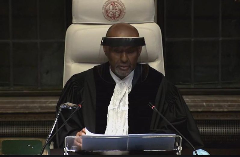 President of the ICJ, Judge Abdulqawi Ahmed Yusuf
