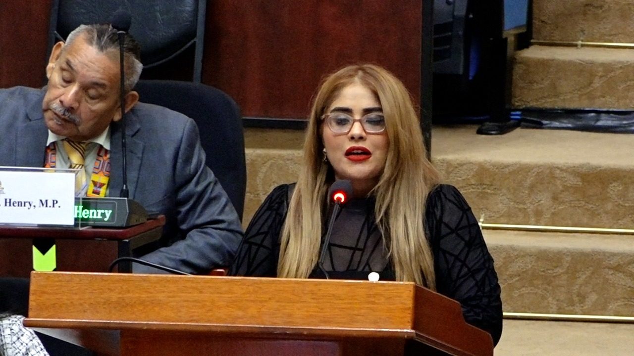 Opposition MP, Geeta Chandan-Edmond