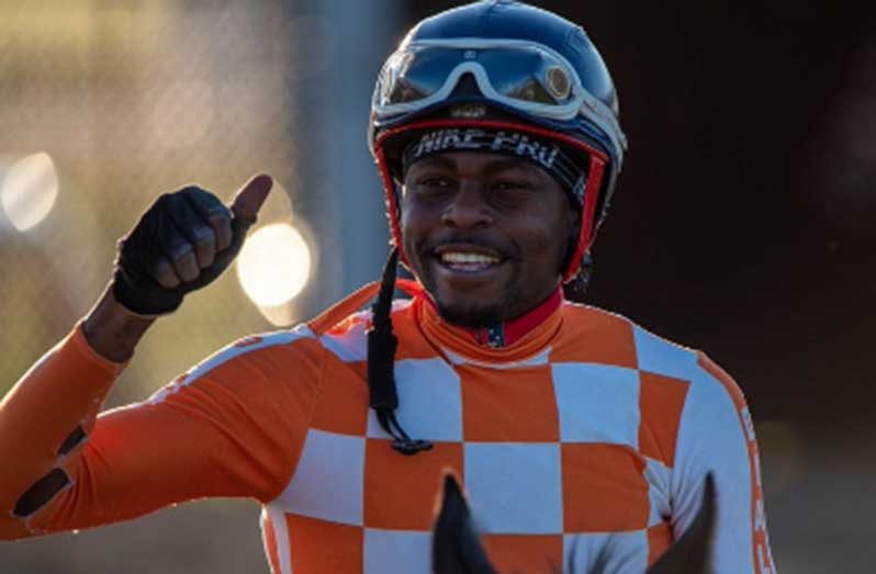 Barbadian Jockey Antonio Whitehall