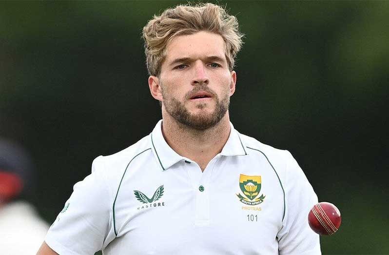 Wiaan Mulder to lead South Africa in second Test.