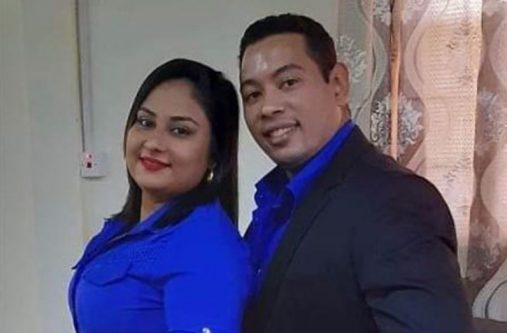 Cuban national Yuri Garcia, and his Guyanese wife, Ateeka Ishmael