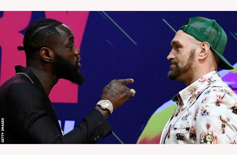 Deontay Wilder drew with Tyson Fury in 2018 but was beaten in February 2020.
