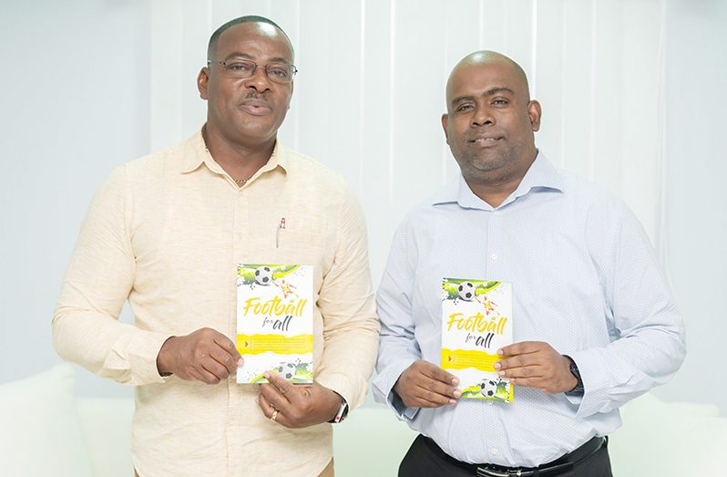 Franklin Wilson (left) and Ramesh Persaud