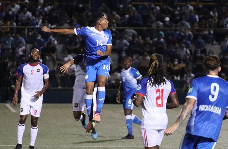 Nicaragua closed the night out in Group E by continuing its strong start to World Cup qualification with a 3-0 win over Belize. (Photo courtesy of Fenifut)