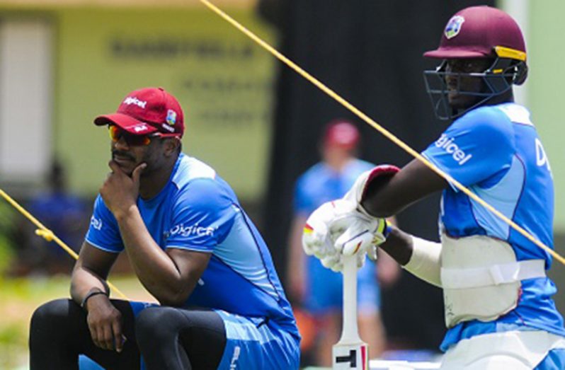 Looking to the future: West Indies hoping for improved fortunes in the upcoming second Test.