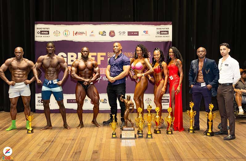 The various winners from the GBBFF Clash of the Titans