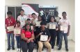 Winners with Rogue Salon and Spa’s Ms Pritima Balgobin