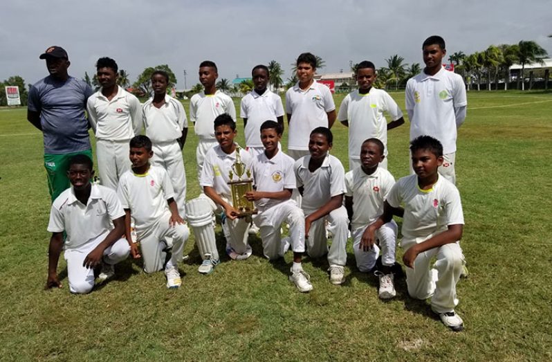 The victorious Georgetown team