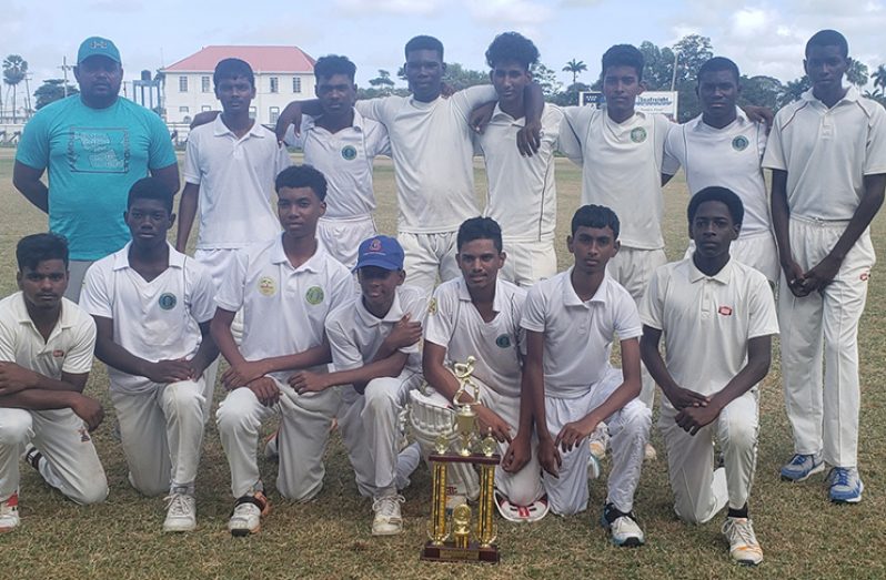 The winning Georgetown team