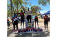 Winners of the Alonzo Greaves Memorial Cycle Race: Jamual John – first; Alexander Leung – second; Alex Mendes – third; Aaron Newton -- fourth and Ajani Cutting -- fifth