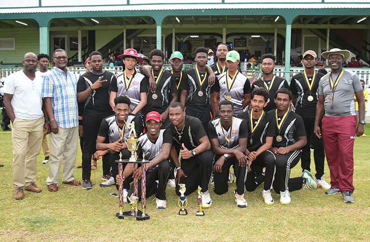 The victorious Demerara Cricket Club team (Adrian Narine photos)