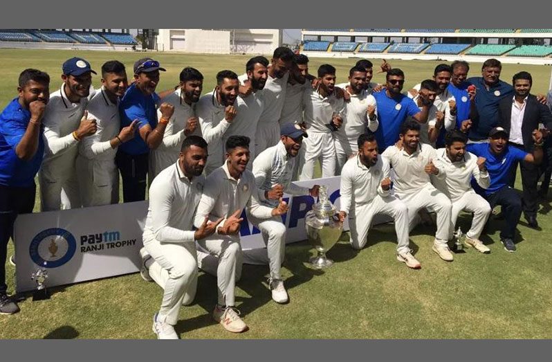 Saurashtra won the Ranji Trophy when it was last held, in 2019-20 (ESPNcricinfo Ltd)