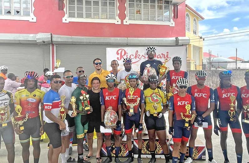 Reagan Rodrigues Memorial Road Race winners and officials